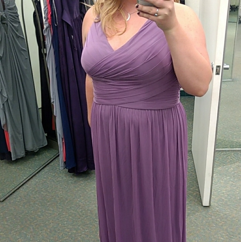 David's Bridal Bridesmaid Dress